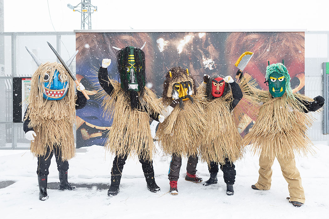 第一話 生のナマハゲと触れ合った なまはげ柴灯まつり 旅人 朝比奈千鶴の 2020年 冬の男鹿半島 ナマハゲ紀行 Oganavi