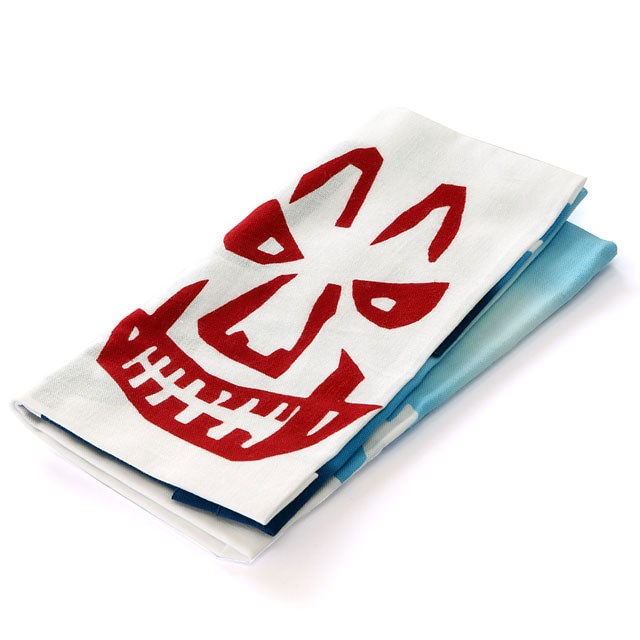 なまはげ館オリジナルてぬぐい(水色)