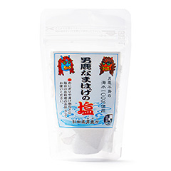 男鹿なまはげの塩 200g スタンドパック
