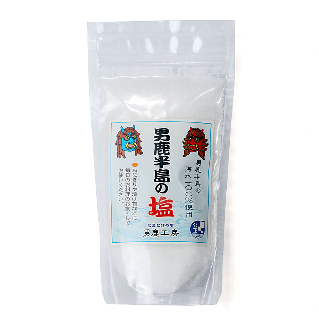 男鹿なまはげの塩 80g スタンドパック