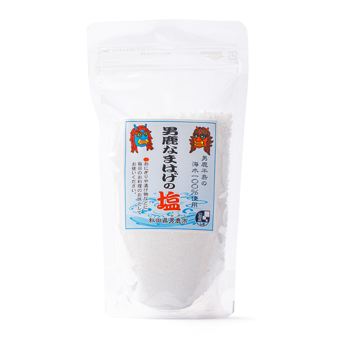 男鹿なまはげの塩 80g スタンドパック