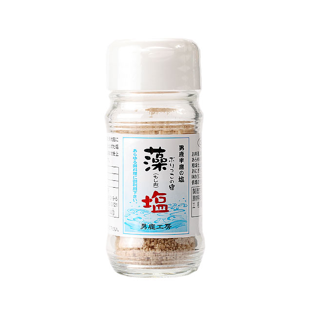 男鹿なまはげの塩 藻塩 40g 瓶入り