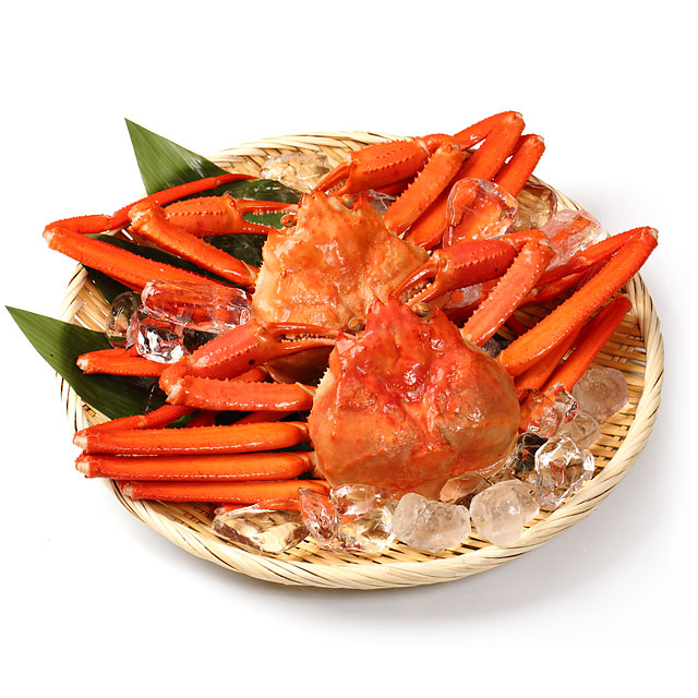 男鹿沖産 紅ズワイガニ 700g前後×2匹