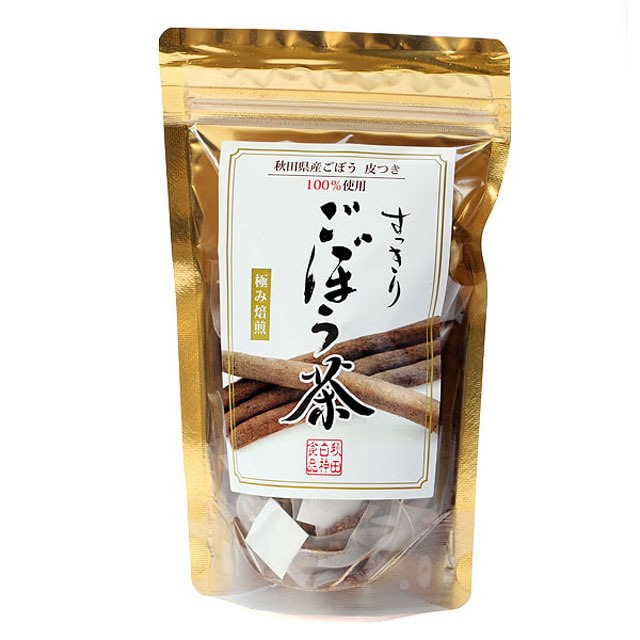 秋田県三種町産ごぼう100%使用 すっきりごぼう茶 30包
