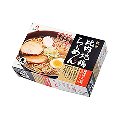 【生】秋田 比内地鶏ラーメン 醤油味 2食箱