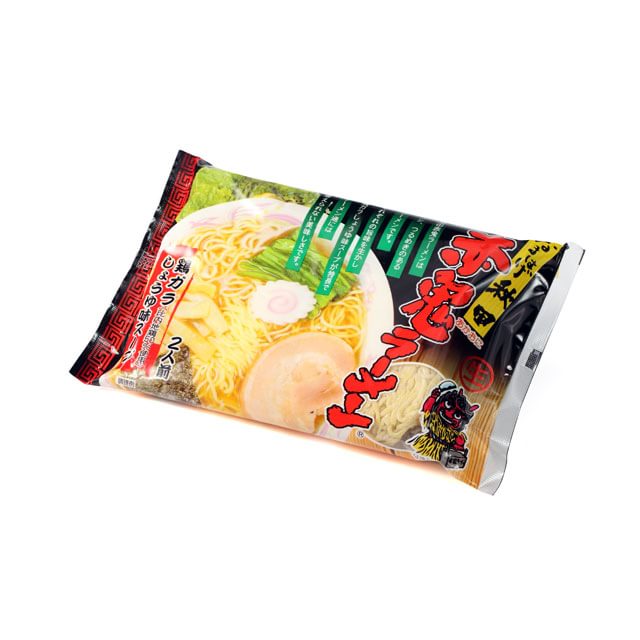 秋田 赤鬼ラーメン 醤油味 2食袋