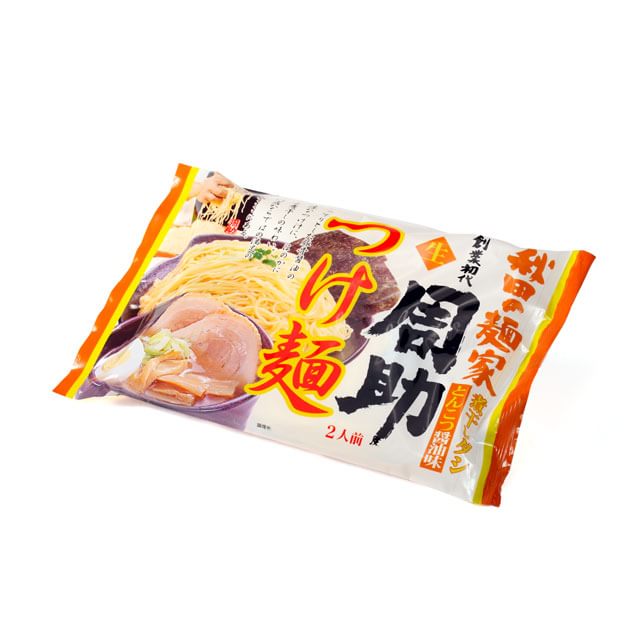 秋田の麺家「周助」 つけ麺 2食袋