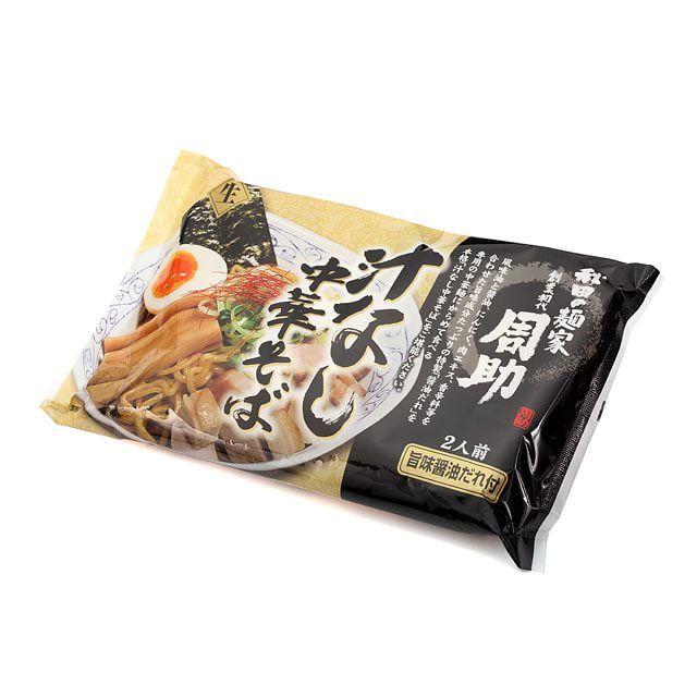 秋田の麺家「周助」汁なし中華そば 2食袋