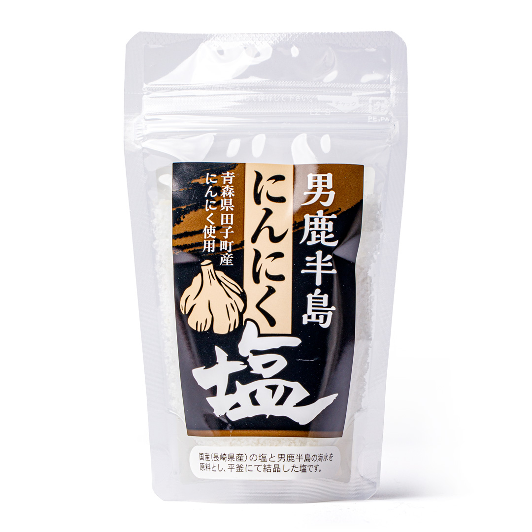 男鹿半島 にんにく塩 80g スタンドパック