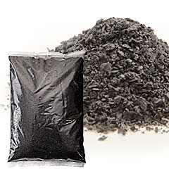 男鹿半島の塩 黒い塩 1kg ポリ袋 業務用サイズ