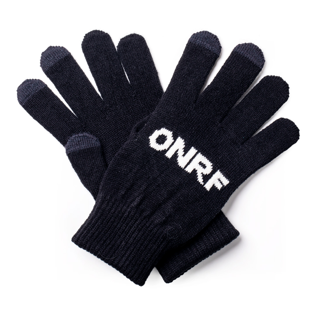 ONRF 2025A/W スマホグローブ ブラック【12/10までの予約受付】