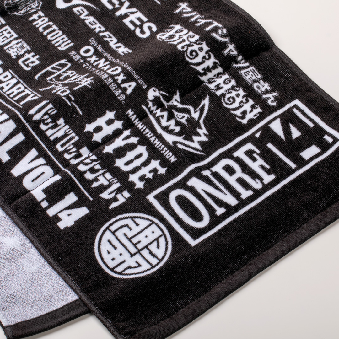 【数量限定】ONRF vol.14オフィシャルタオル ブラック