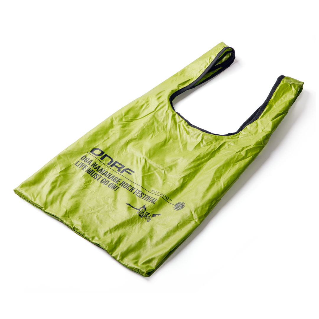 【数量限定】ONRF ナイロンポケッタブルBAG ライトグリーン