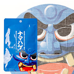 男鹿のナマハゲフェイスパック(青) 水溶性プロテオグリカン(保湿成分)配合