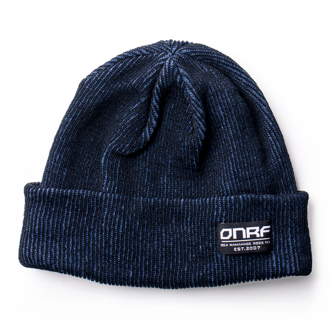 ONRF 2025A/W ニットキャップ ブラック/ネイビー【12/10までの予約受付】