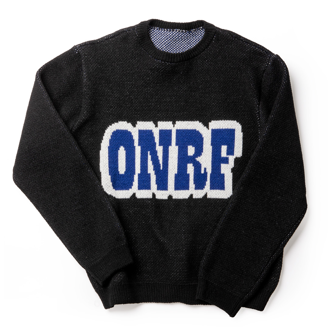 ONRF 2025A/W ジャカードセーター【12/10までの予約受付】