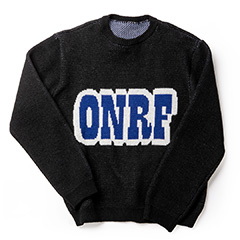 ONRF 2025A/W ジャカードセーター【12/10までの予約受付】