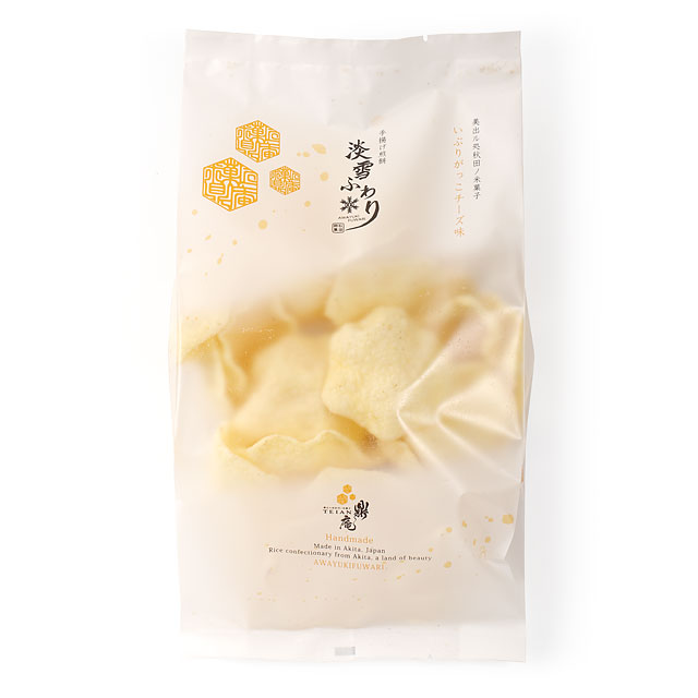 淡雪ふわり いぶりがっこチーズ味 70g