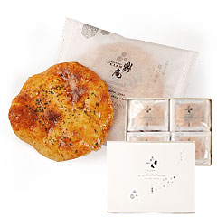 手焼き煎餅 銀の鼎庵(ぎんのていあん) 20枚入 ギフト箱