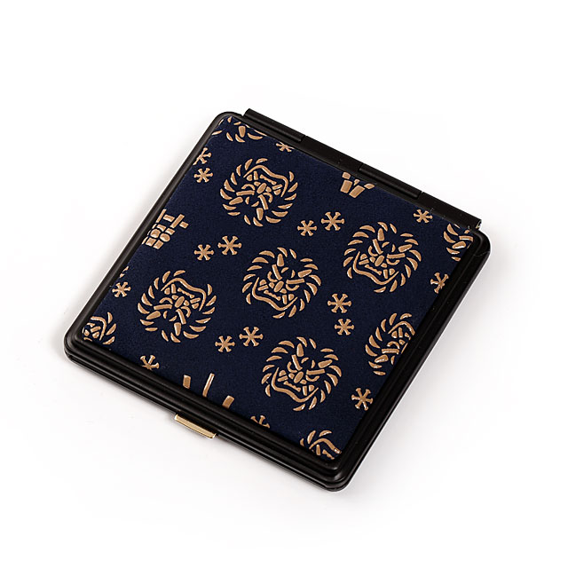 甲州印伝総本家「印傳屋」製なまはげ館オリジナル印伝 ミラー