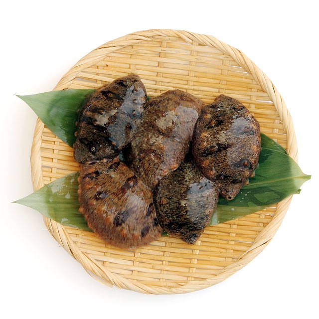 【冬季限定】男鹿の手獲り生ナマコ 赤ナマコ 約1kg