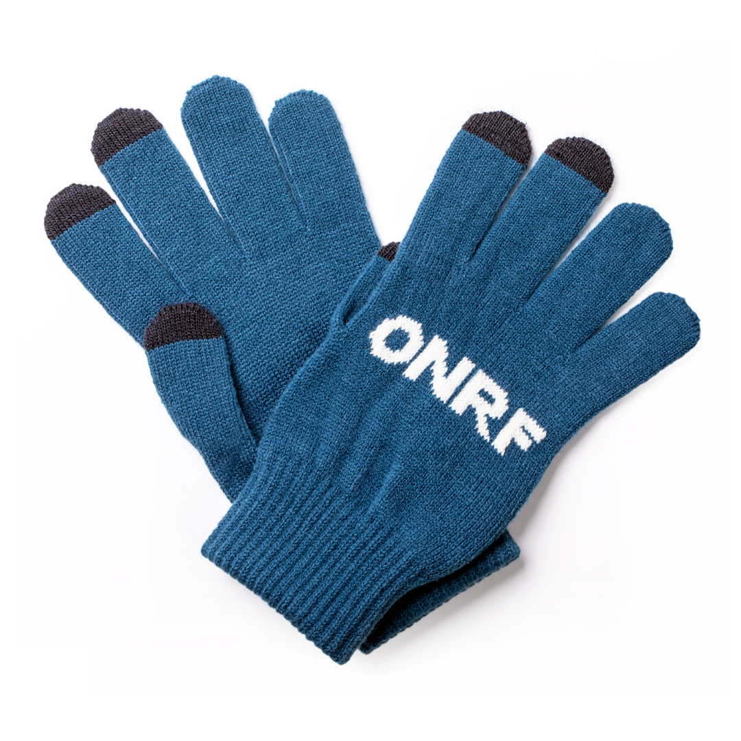 ONRF 2025A/W スマホグローブ モスブルー【12/10までの予約受付】