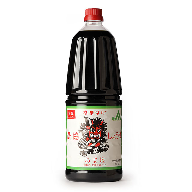 なまはげ赤鬼醤油(あまくち) 1.8L