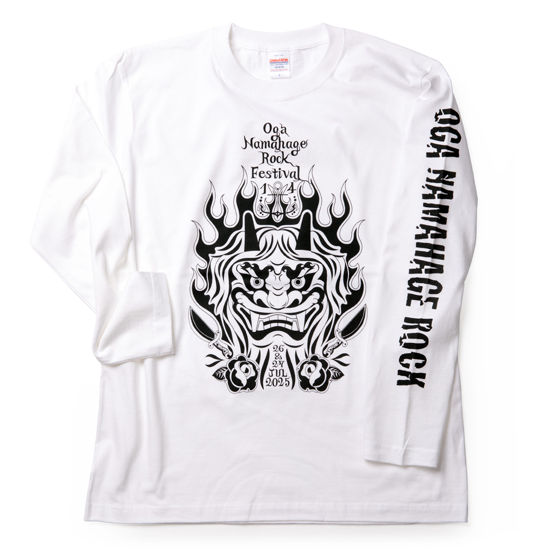 ONRF 2025A/W 5.6oz ロングスリーブTEE Type-2 白【12/10までの予約受付】