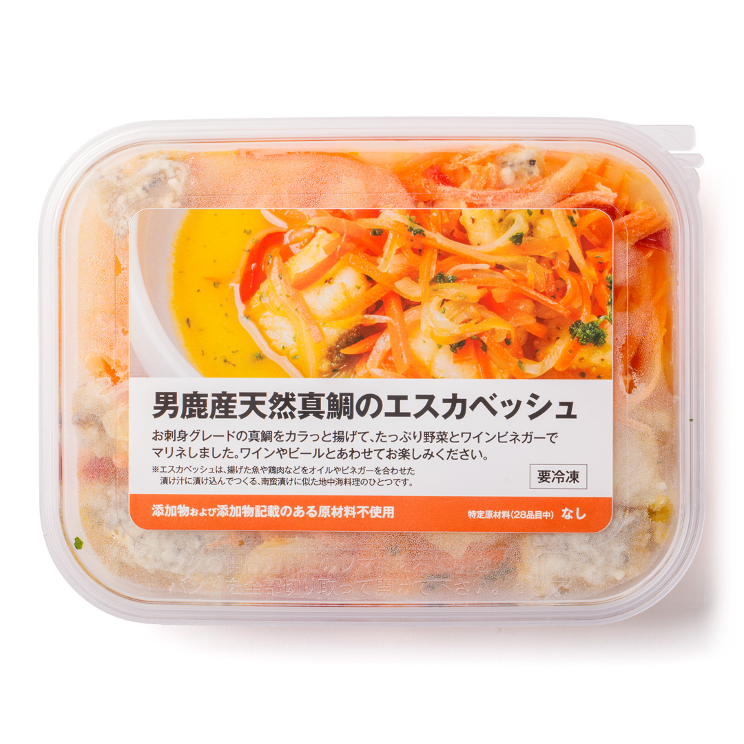 男鹿産天然真鯛のエスカベッシュ 160g