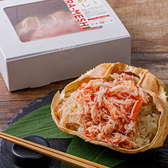 男鹿半島 紅ズワイガニ 甲羅めし