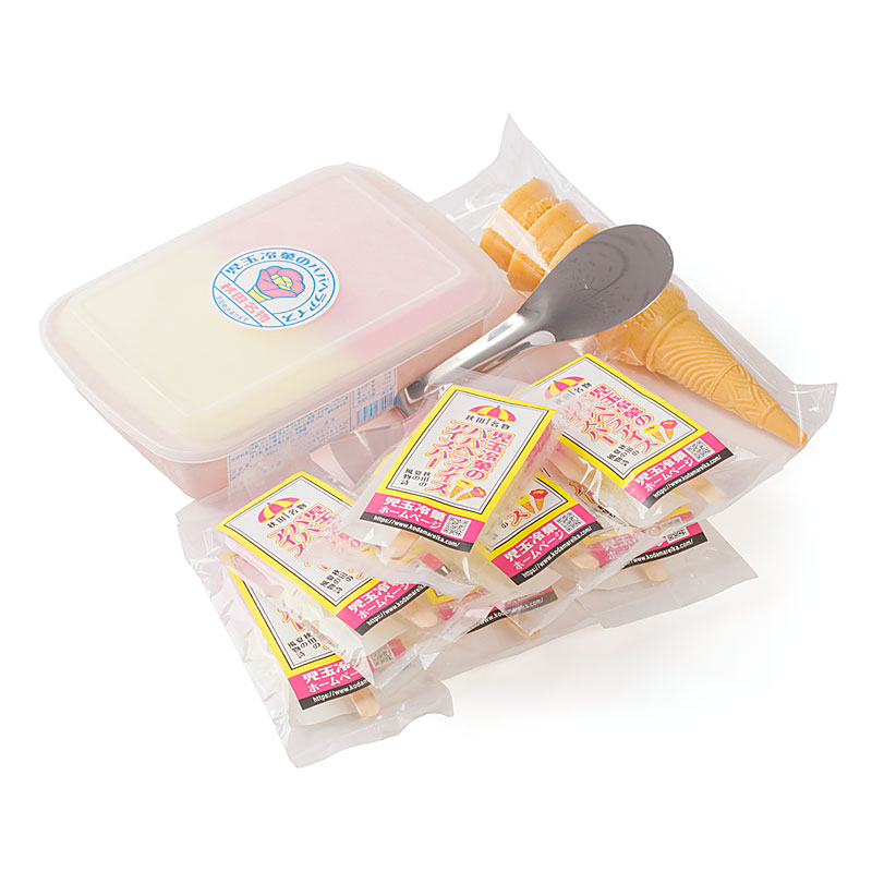 児玉冷菓のババヘラアイス&ババヘラバー