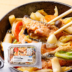 男鹿産サケのちゃんちゃん焼き