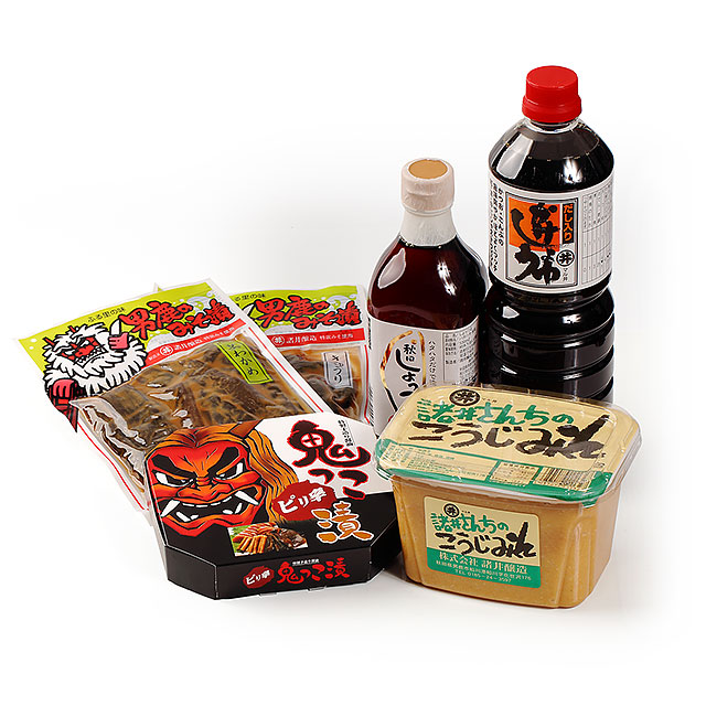 諸井醸造 男鹿の味詰め合わせセットA