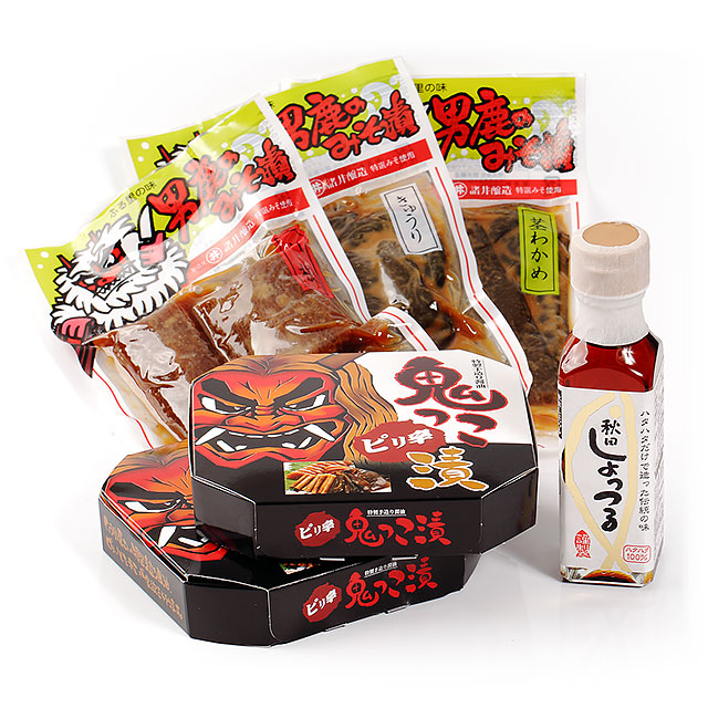 諸井醸造 男鹿の味詰め合わせセットB